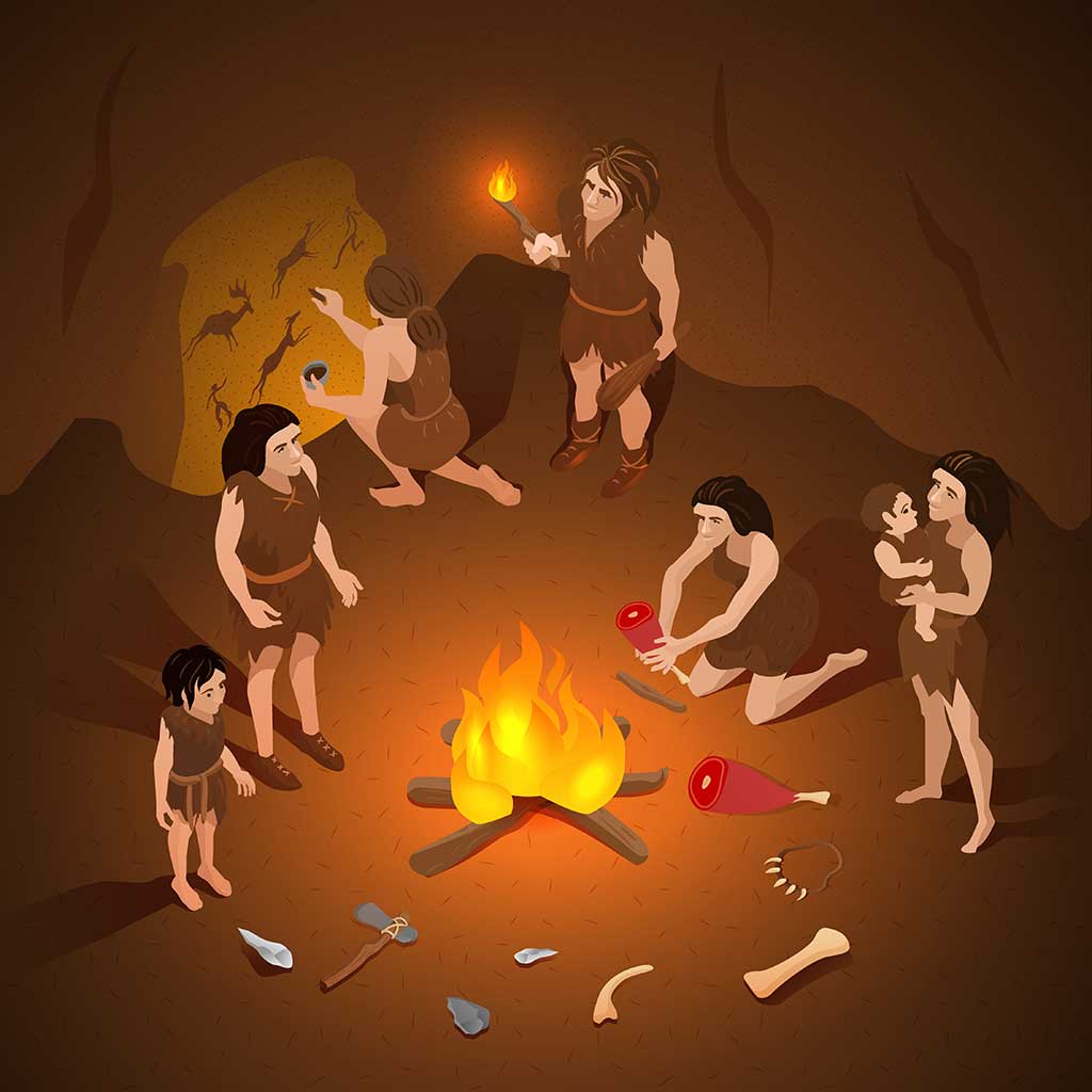 انسان خردمند، نخستین داستانگو